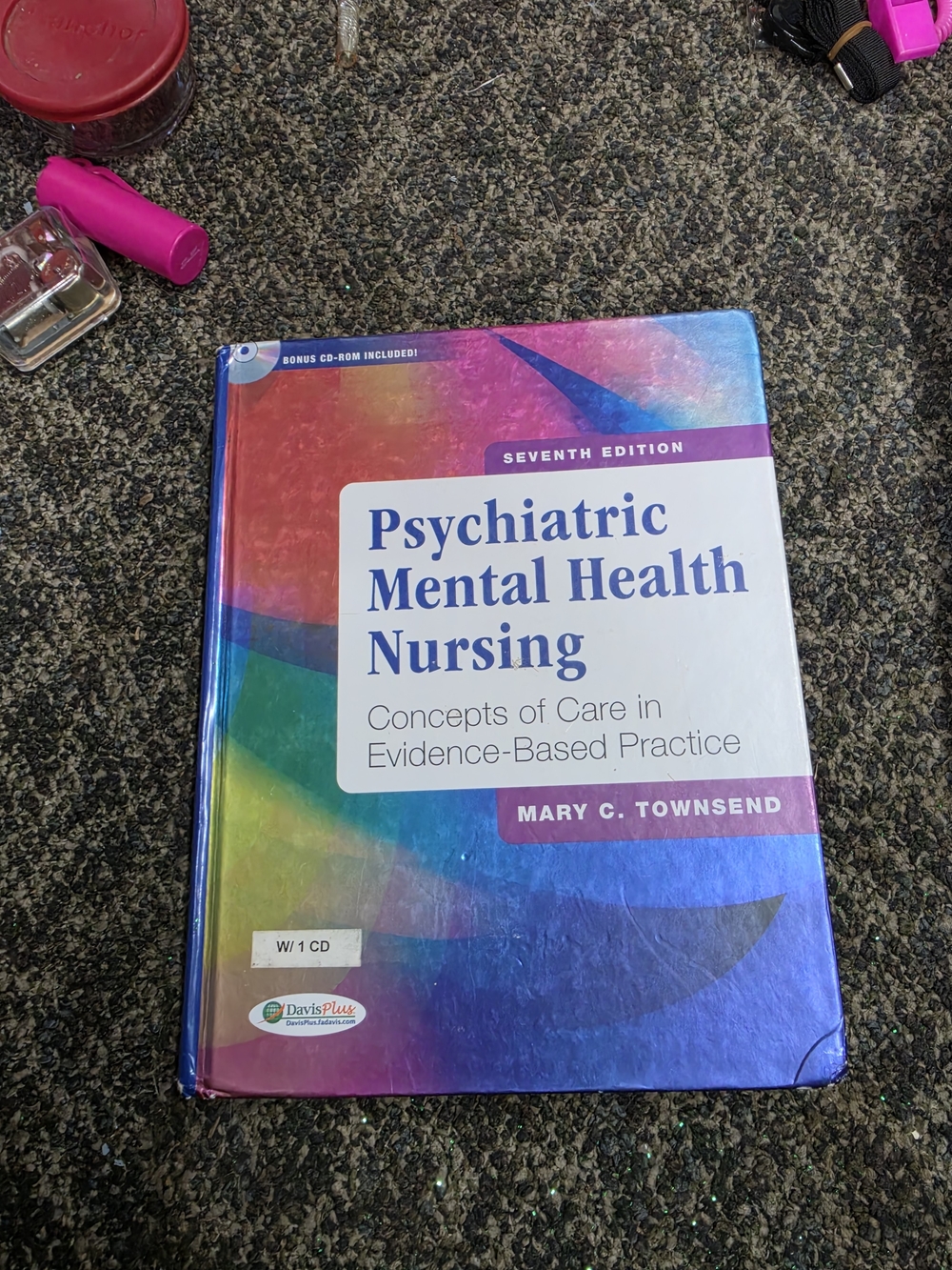 Psychiatric Mental Health Nursing Textbook by Mary C. Townsend – Multicolor